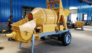 Concrete Pump with Mixer