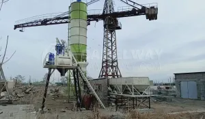 Skip Hoist Concrete Batching Plant