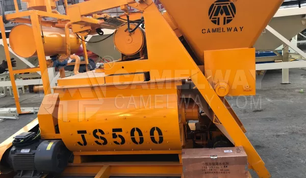 Camelway sent 25m3/h concrete plant to Africa