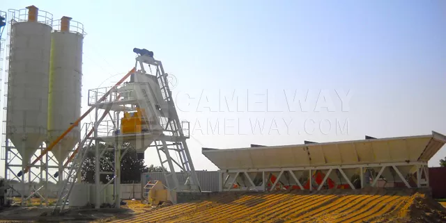 50m3Hr Concrete Batching Plant for Sale Zambia