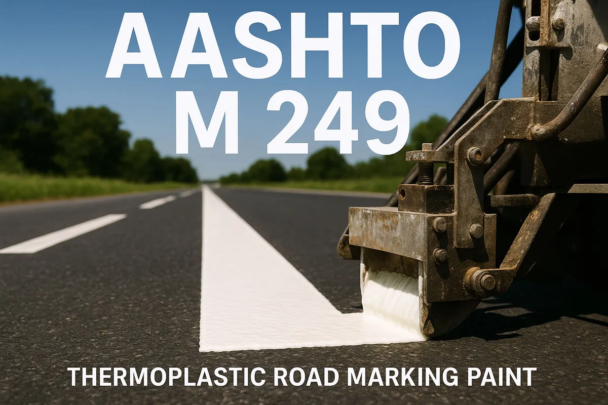 aashto m249 thermoplastic road marking paint technical guide supply