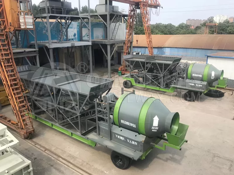 Africa concrete mixing plant