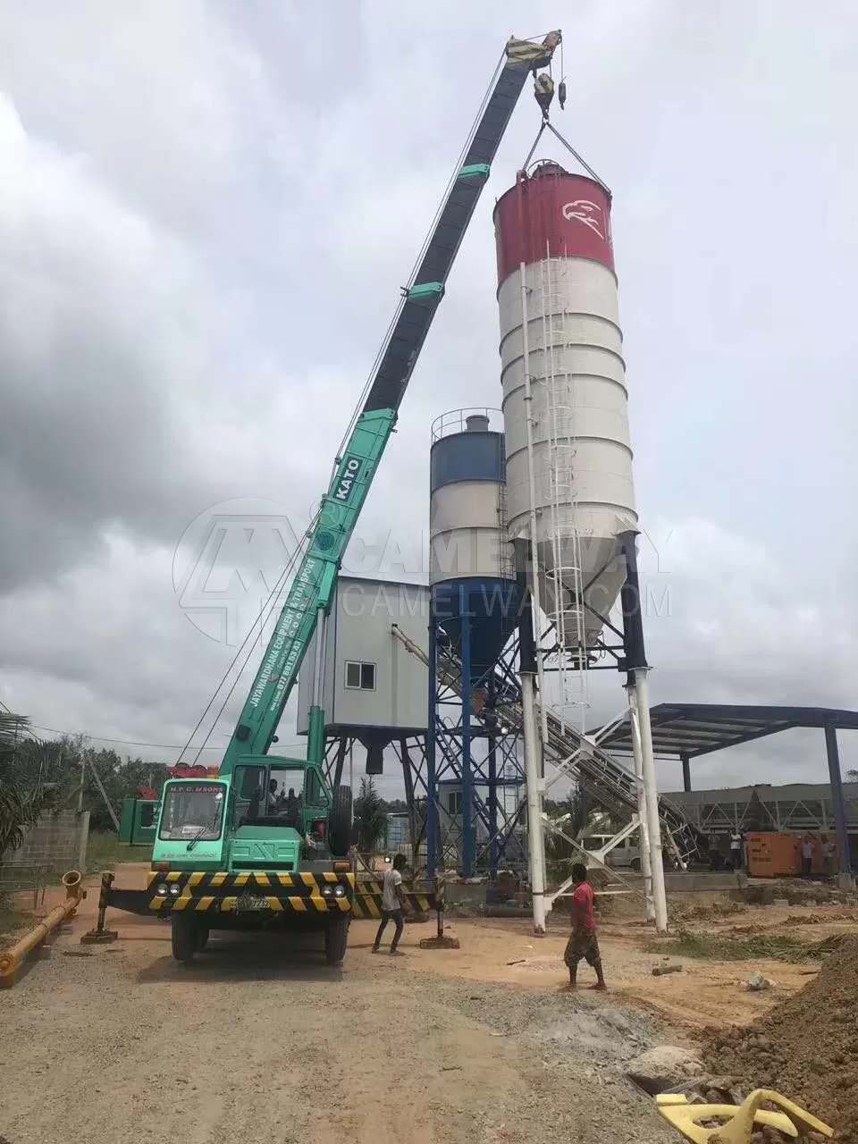 batching plant installtion