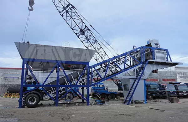 Mobile Concrete Batching Plant