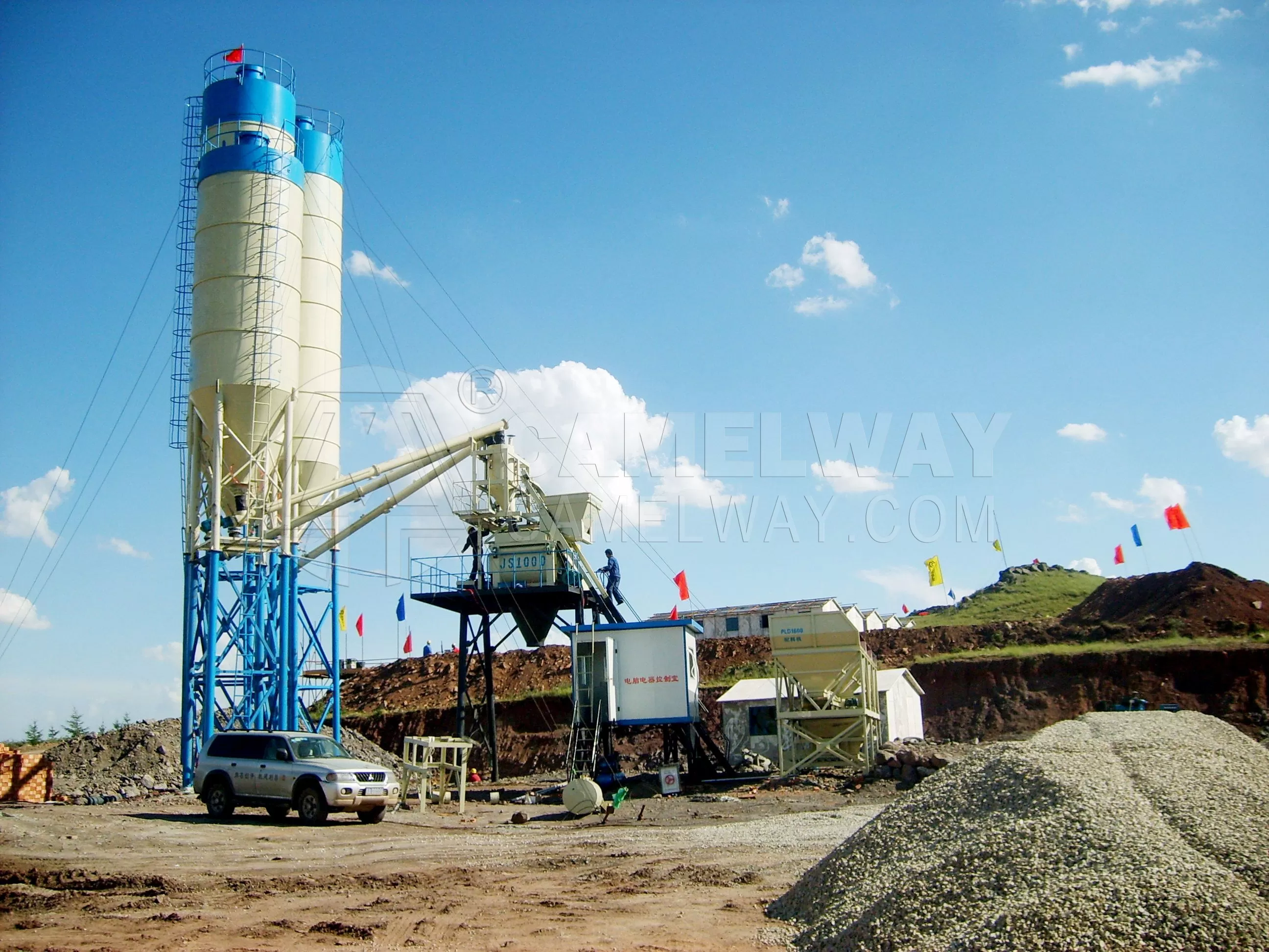 Concrete Batching Plant for Sale Angola