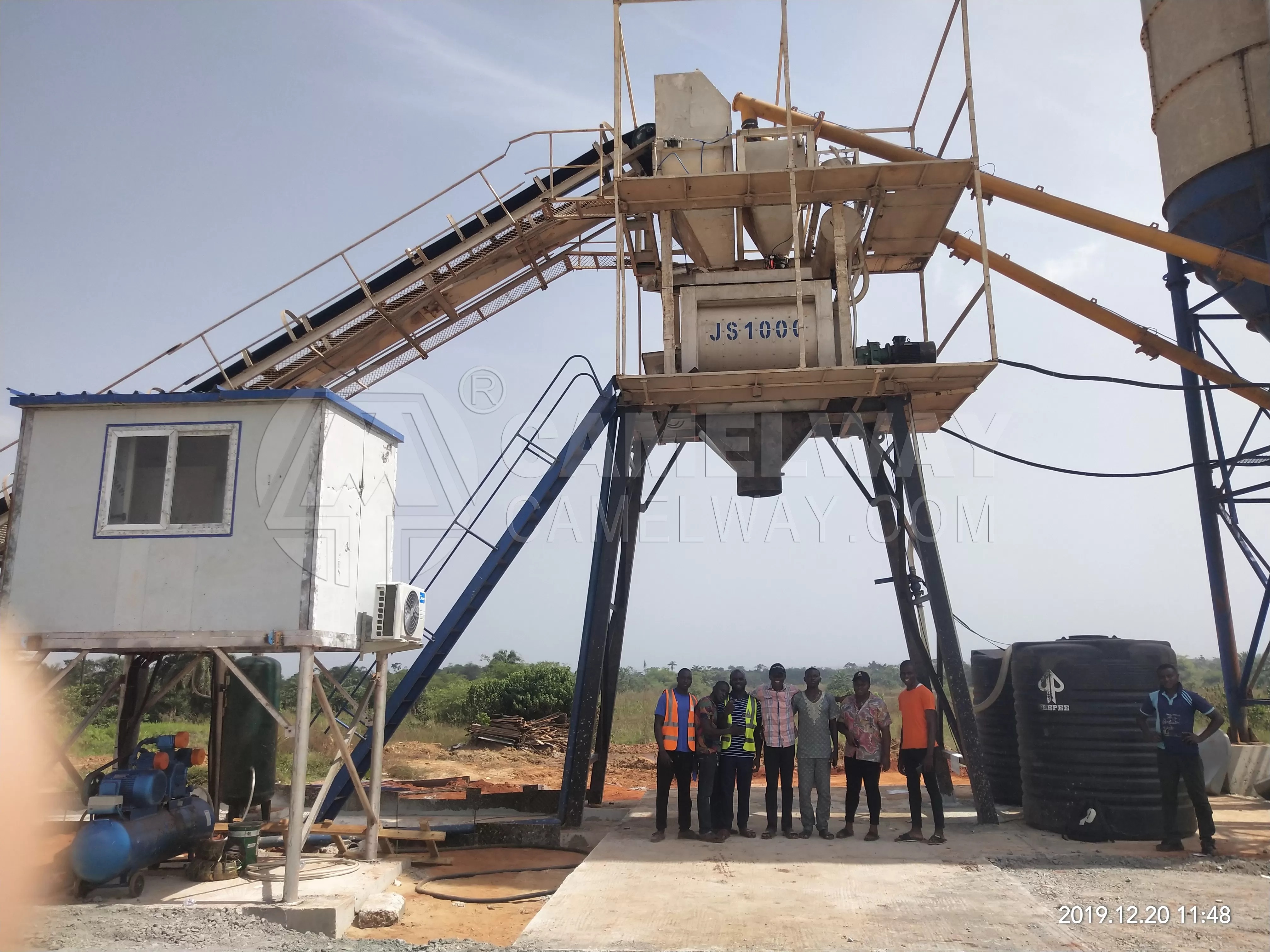 Concrete Batching Plant in Nigeria