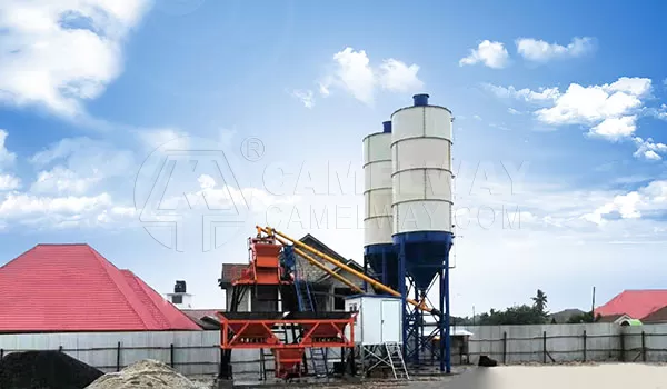 concrete batching plant in Tanzania