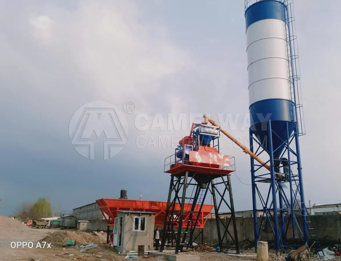 Concrete Batching Plant in Africa