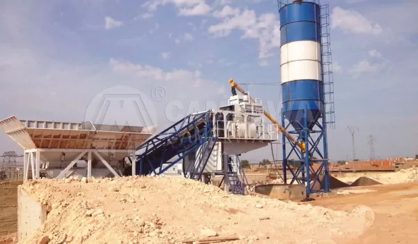 Mobile Concrete Batching Plant