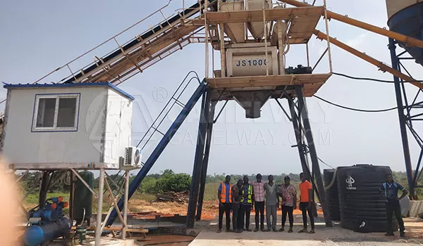 concrete batching plant Nigeria