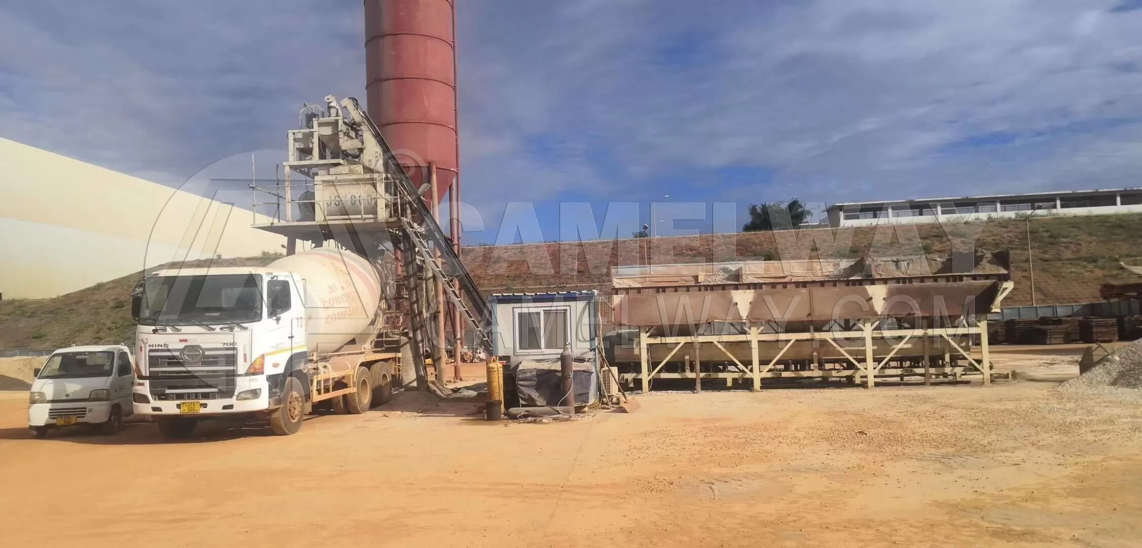 Concrete Batching Plant Tanzania