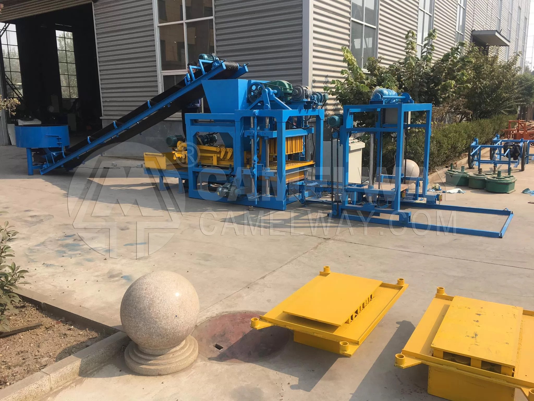 concrete block machines