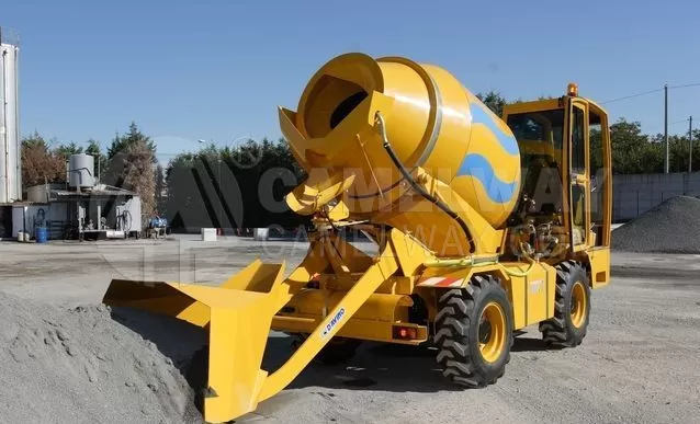 concrete mixer for concrete production