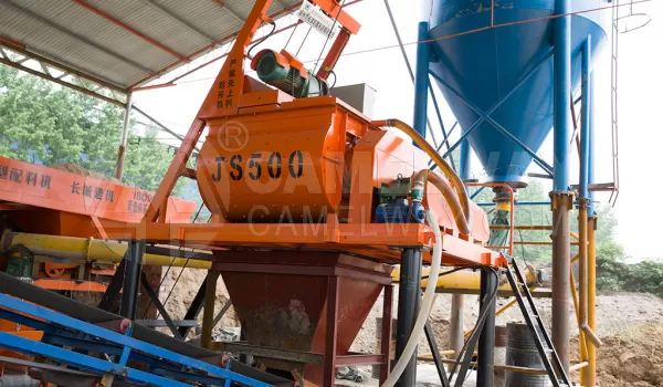 Why is a concrete mixer so important to concrete products plant operation?