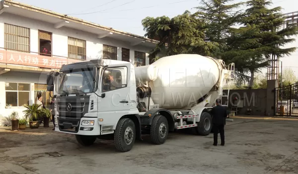 concrete mixer truck