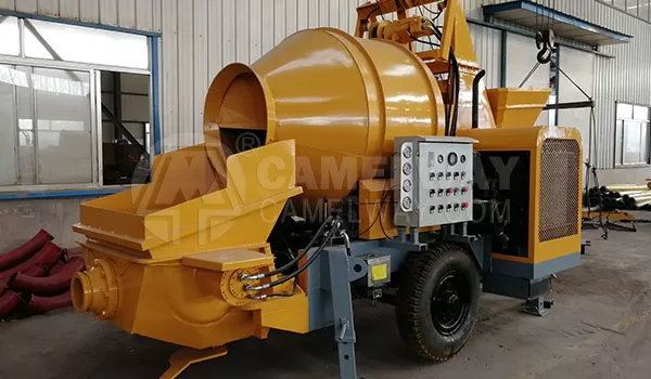 Concrete Mixer with Pump