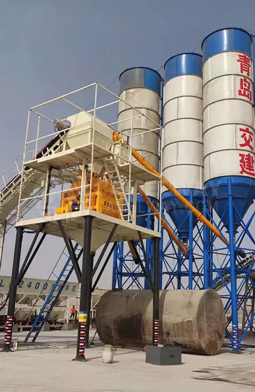 concrete mixing plant