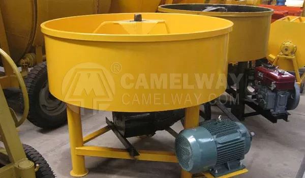 Flat Pan Concrete Mixer