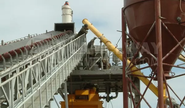 foundation working of the Concrete Batching Plant