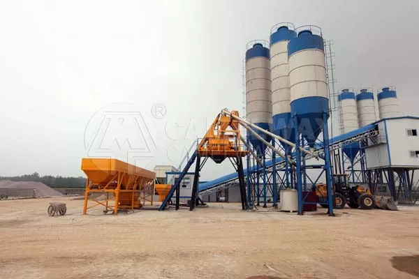 How to build concrete batching plant