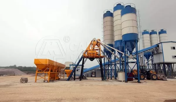 How to build concrete batching plant