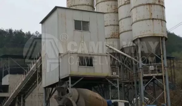Second-hand concrete batching plant sale in Nigeria
