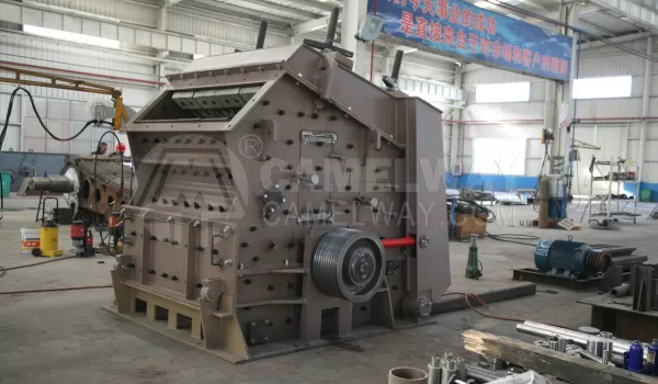 impact crusher in factory