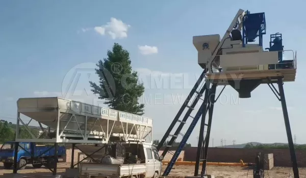 js1000 concrete mixer plant