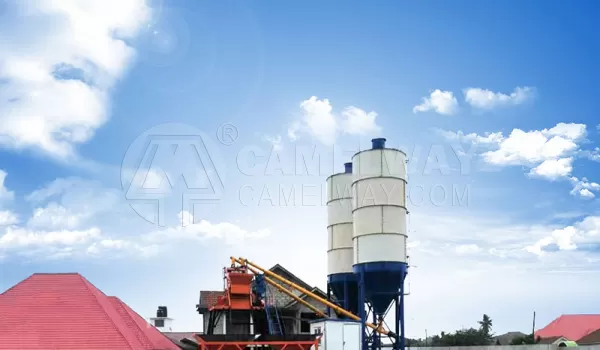 js500 concrete mixer plant