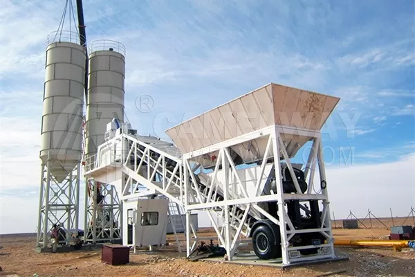 mobile batch plant