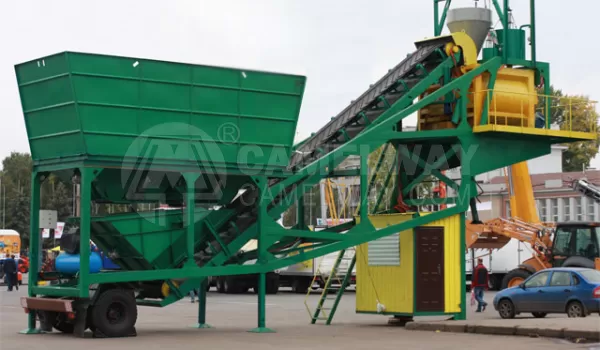 Mobile Concrete Batching Plant for Sale in Kenya