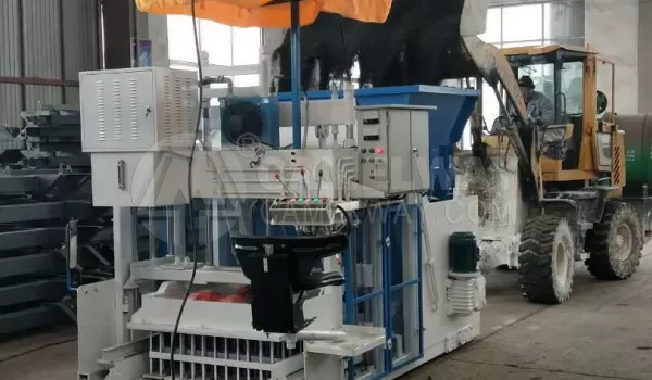 Mobile Block Making Machine