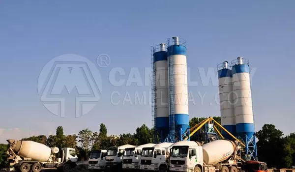 Mobile Concrete Batching Plant for sale in Ethiopia