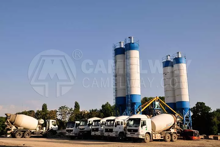 Mobile Concrete Batching Plant for sale in Ethiopia