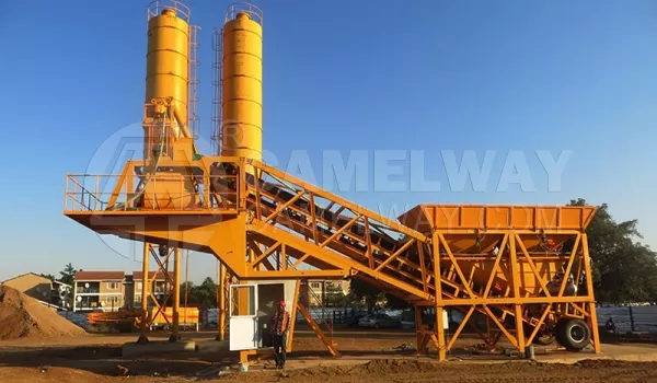 Mobile Concrete Batching Plant for Sale in Nigeria