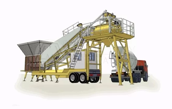 Mobile Concrete Batching Plant for Sale in South Africa