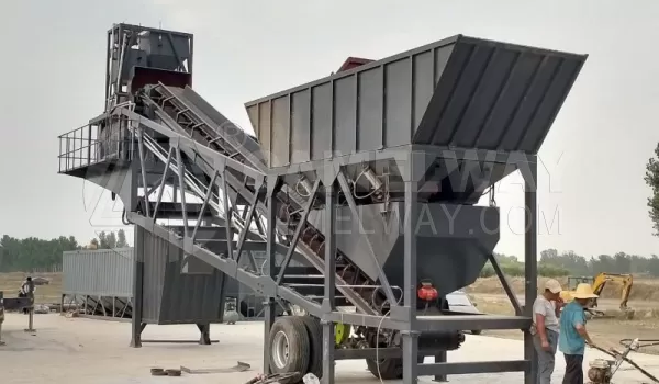 Design principle of mobile mixing plant