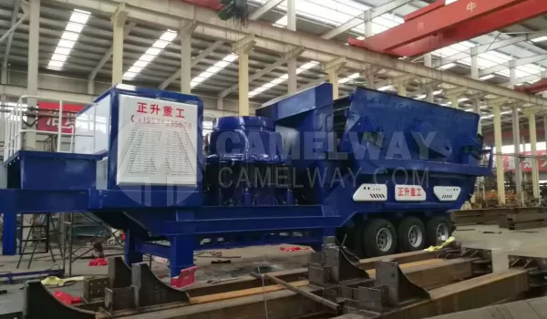 mobile cone crusher plant