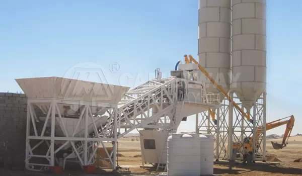 Mobile Concrete Batching Plant