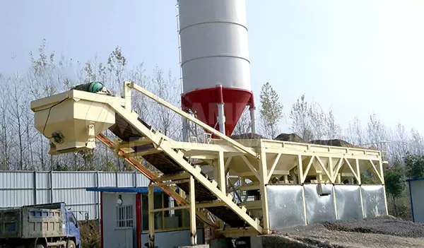 portable pugmill mixing plant