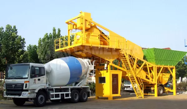 Mobile Concrete Batching Plant