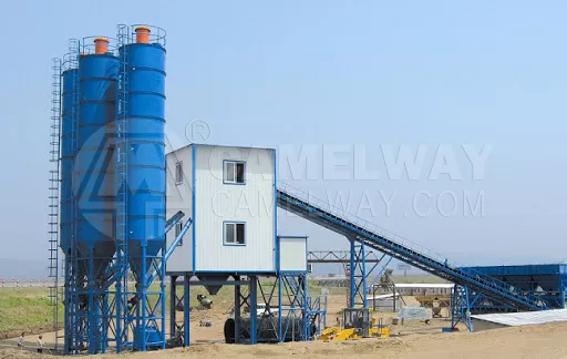 Ready mix concrete batching plant