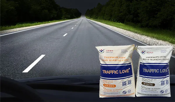 Reflective Thermoplastic Road Marking Paint