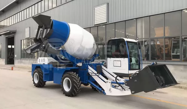 2.5m3 Self Loading Concrete Mixer Truck