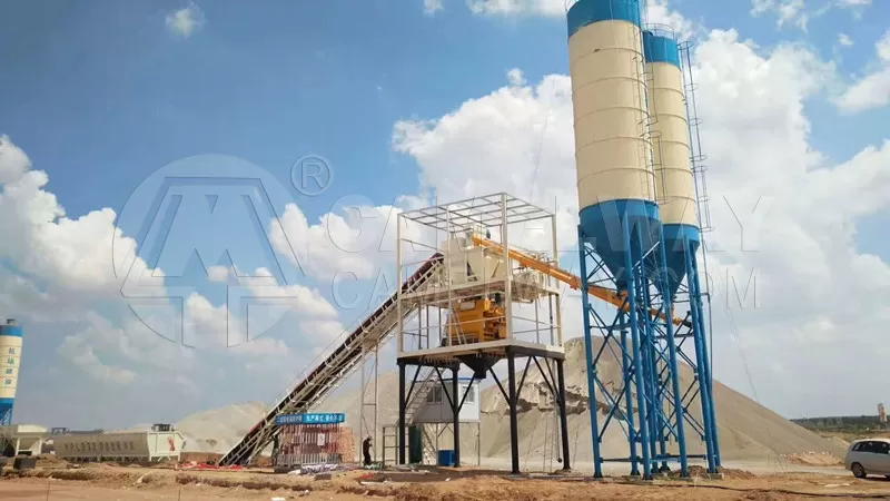 Stationary Concrete Batching Plant