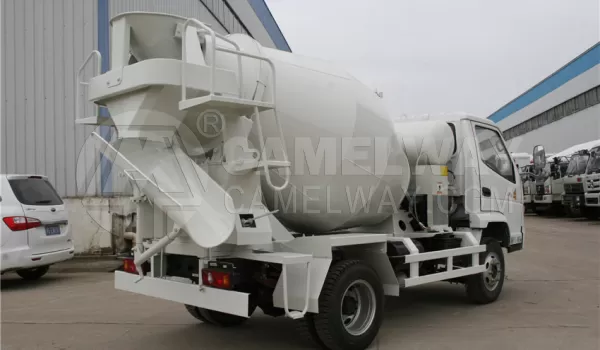 6-20m³ concrete transit mixer in our factory