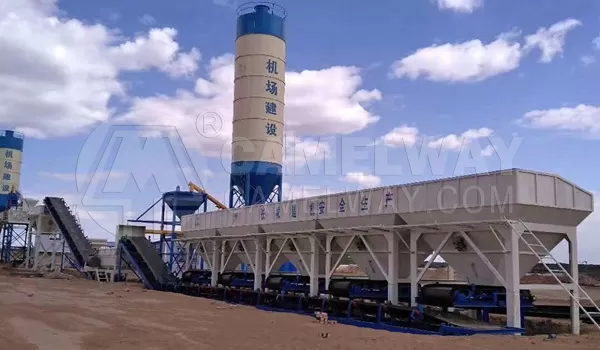 600t/h Continuous Mixing Plant for airport construction