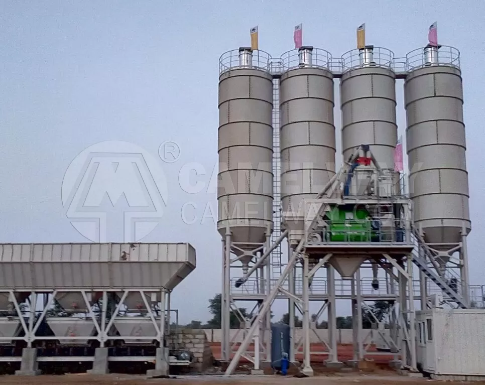 Wet Concrete Batching Plant 90m3 h