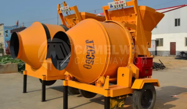 What are the differents between self loading concrete mixer and twin shaft mixer